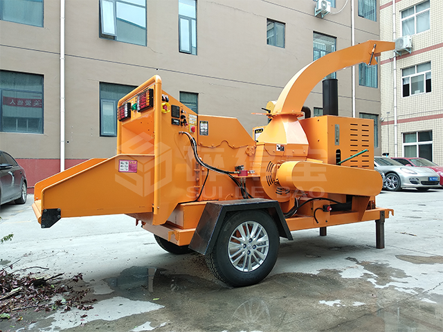 树枝粉碎机是园林废弃物的变废为宝利器